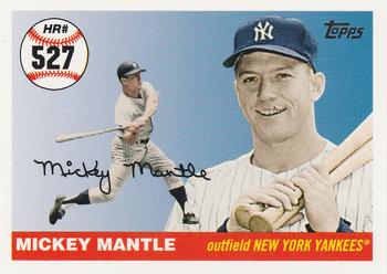 2008 Topps - Mickey Mantle Home Run History #MHR527 Mickey Mantle Front