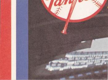 1979 Fleer Grand Slam Hi-Gloss Stickers #NNO Cleveland Indians Monogram Back