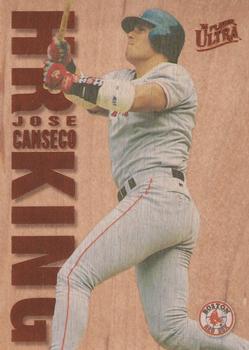 1996 Ultra - HR Kings (Home Run Kings) Exchange #4 Jose Canseco Front