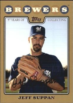 2008 Topps - Gold #3 Jeff Suppan Front