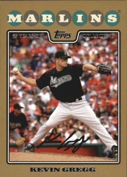 2008 Topps - Gold #16 Kevin Gregg Front