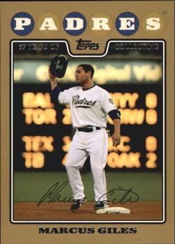 2008 Topps - Gold #91 Marcus Giles Front