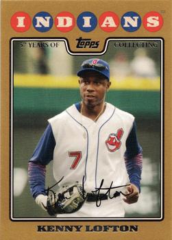2008 Topps - Gold #93 Kenny Lofton Front