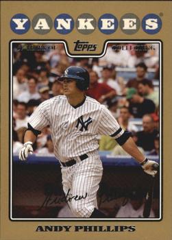 2008 Topps - Gold #209 Andy Phillips Front