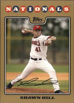 2008 Topps - Gold #307 Shawn Hill Front