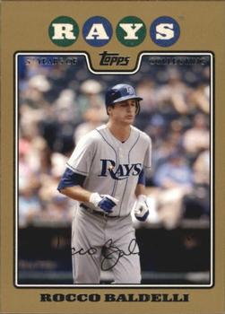2008 Topps - Gold #464 Rocco Baldelli Front