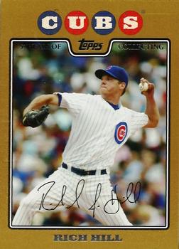 2008 Topps - Gold #614 Rich Hill Front