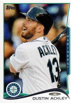 2014 Topps #9 Dustin Ackley Front