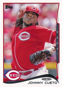 2014 Topps #16 Johnny Cueto Front