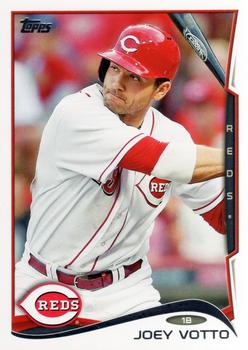 2014 Topps #19 Joey Votto Front