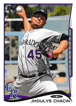 2014 Topps #69 Jhoulys Chacin Front