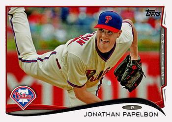 2014 Topps #122 Jonathan Papelbon Front