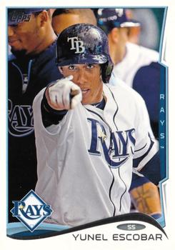 2014 Topps #184 Yunel Escobar Front