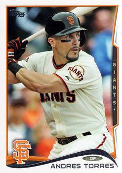 2014 Topps #303 Andres Torres Front