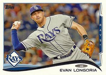 2014 Topps #330 Evan Longoria Front