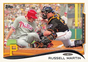 2014 Topps #360 Russell Martin Front