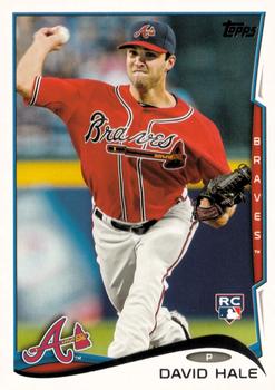 2014 Topps #363 David Hale Front