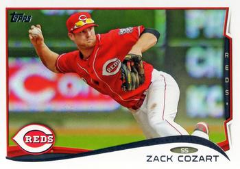 2014 Topps #366 Zack Cozart Front