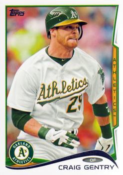 2014 Topps #477 Craig Gentry Front