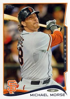 2014 Topps #569 Mike Morse Front