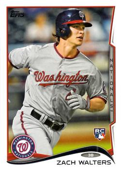 2014 Topps #337 Zach Walters Front