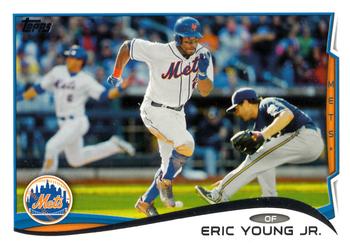 2014 Topps #436 Eric Young Jr. Front