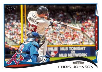 2014 Topps #619 Chris Johnson Front