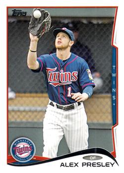 2014 Topps #624 Alex Presley Front