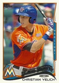2014 Topps #358 Christian Yelich Front