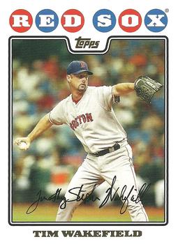 2008 Topps - Gold Foil #295 Tim Wakefield Front