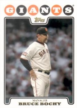 2008 Topps - Gold Foil #598 Bruce Bochy Front