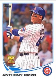 2013 Topps Mini #44 Anthony Rizzo Front