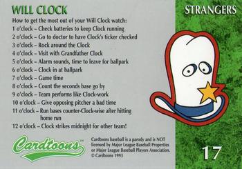 1995 Cardtoons #17 Will Clock Back
