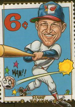 1995 Cardtoons #43 Stamp the Man Front