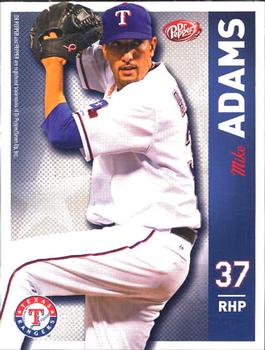 2012 Dr. Pepper Texas Rangers #1 Mike Adams Front