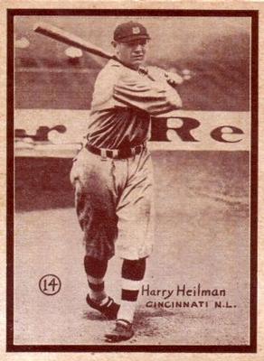 1931 W517 #14 Harry Heilmann Front