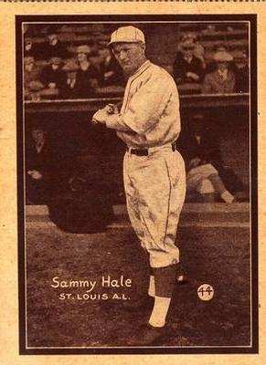 1931 W517 #44 Sammy Hale Front