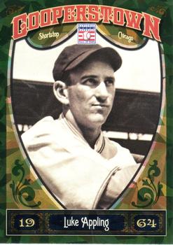 2013 Panini Cooperstown - Green Crystal #50 Luke Appling Front