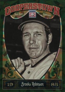 2013 Panini Cooperstown - Green Crystal #78 Brooks Robinson Front