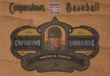 2013 Panini Cooperstown - Lumberjacks #12 Joe Tinker Front