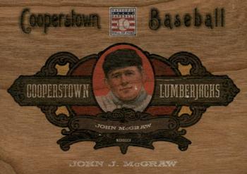 2013 Panini Cooperstown - Lumberjacks #52 John McGraw Front