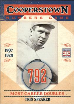 2013 Panini Cooperstown - Numbers Game #9 Tris Speaker Front
