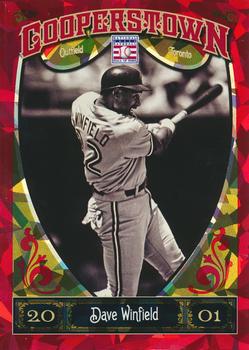 2013 Panini Cooperstown - Red Crystal #98 Dave Winfield Front