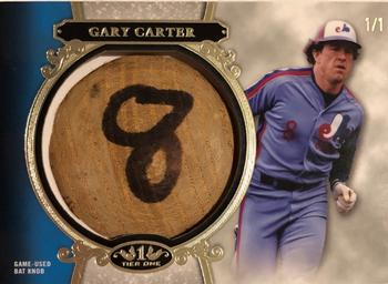 2013 Topps Tier One - Bat Knobs #TOBK-GC Gary Carter Front