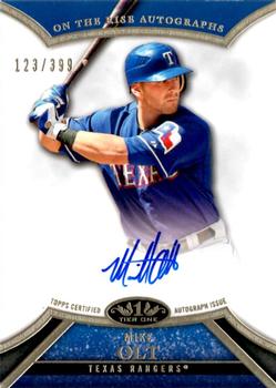 2013 Topps Tier One - On the Rise Autographs #ORA-MO2 Mike Olt Front