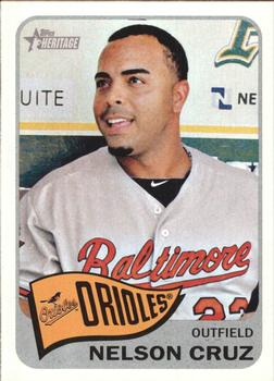 2014 Topps Heritage #H542 Nelson Cruz Front
