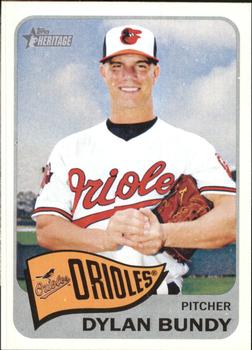 2014 Topps Heritage #H595 Dylan Bundy Front