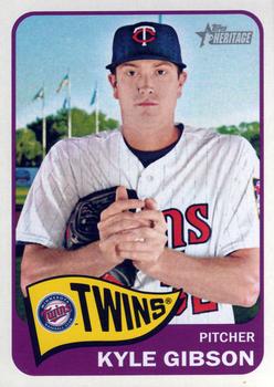 2014 Topps Heritage #89 Kyle Gibson Front