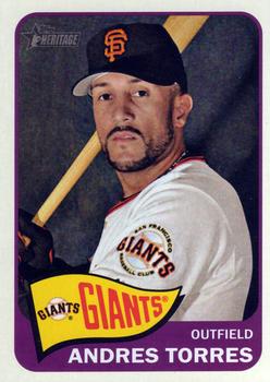 2014 Topps Heritage #96 Andres Torres Front