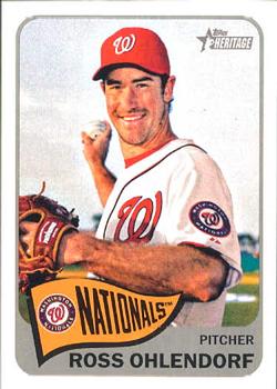 2014 Topps Heritage #13 Ross Ohlendorf Front